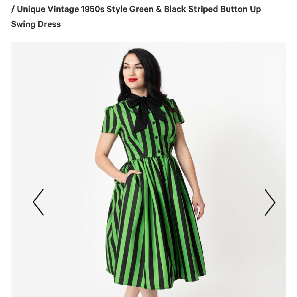 Size 8-10 brand new Never worn 50s vintage dress